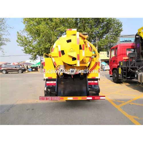 sewage cleaning truck 4x2 suction sewage vehicle